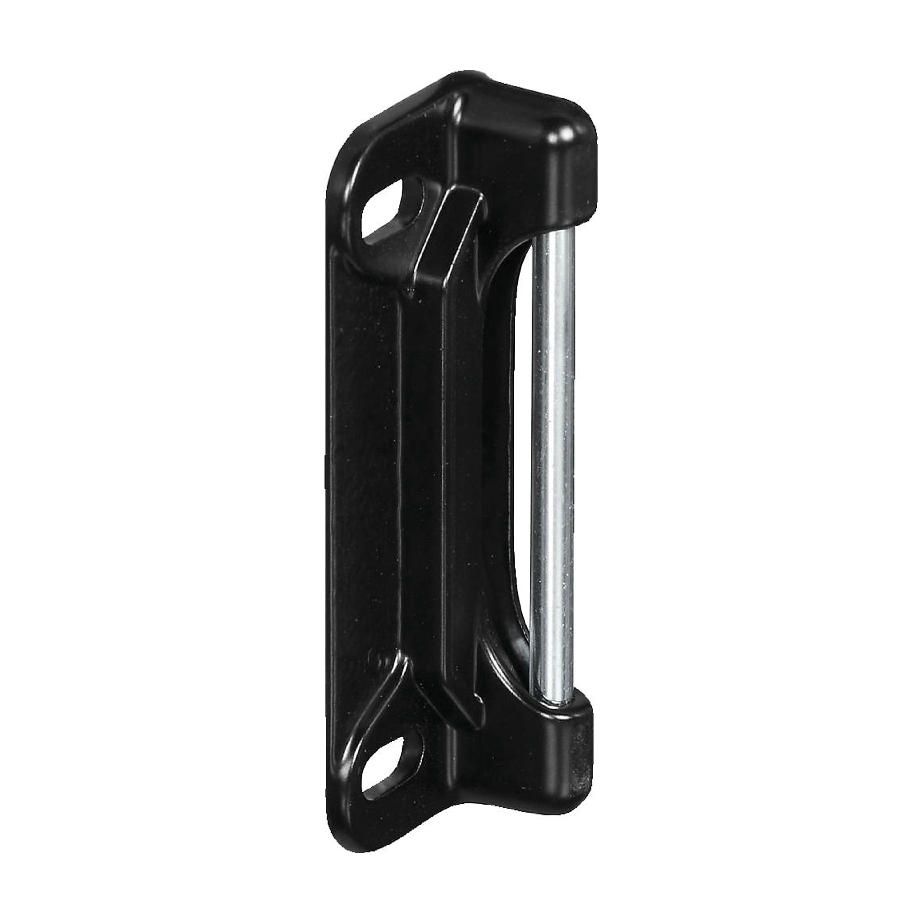 National Screen Door Strike Plate Spring Loaded Black Finish N162-057 ...