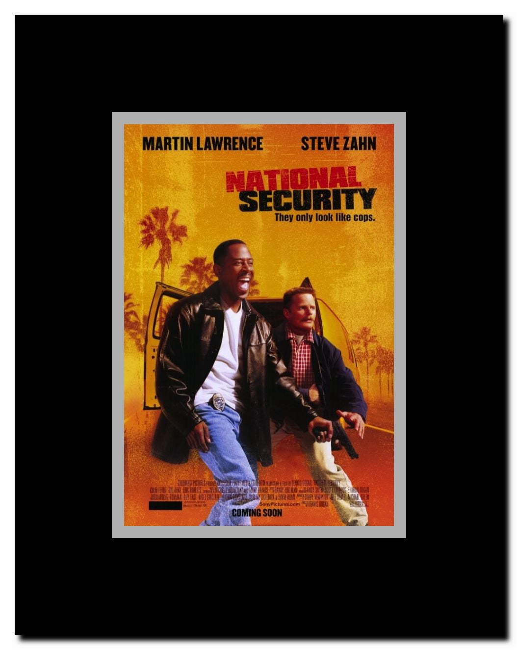 National Security Framed Movie Poster