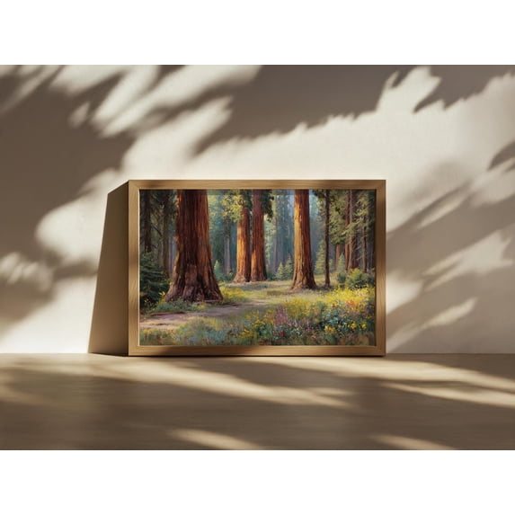 National Sequoia Park Redwood Forest California Spring Wildflower Kings ...