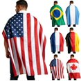 thumbnail image 1 of National Shoulder Flag Cape for Adults Lightweight Breathable Sports Fan Wear, 1 of 7