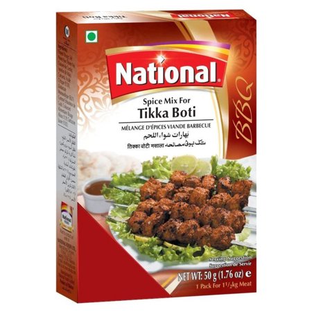 National Spice Mix For Tikka Boti 50g or 100g