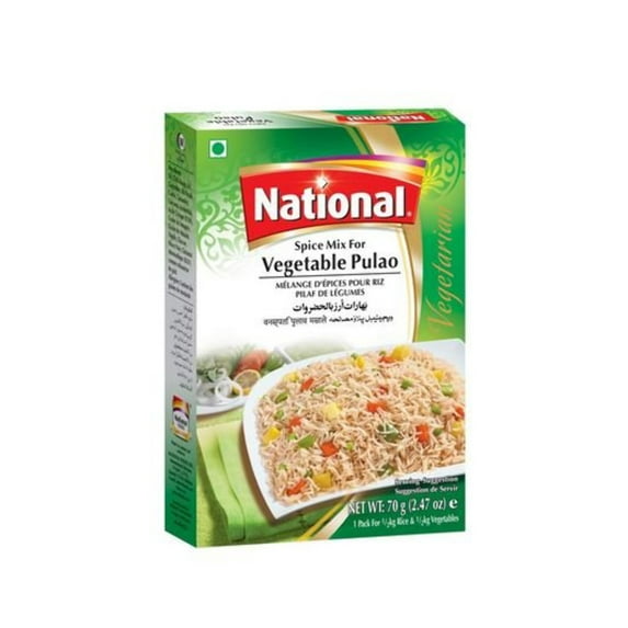 National Spice Mix For Vegetable Paulao 70g