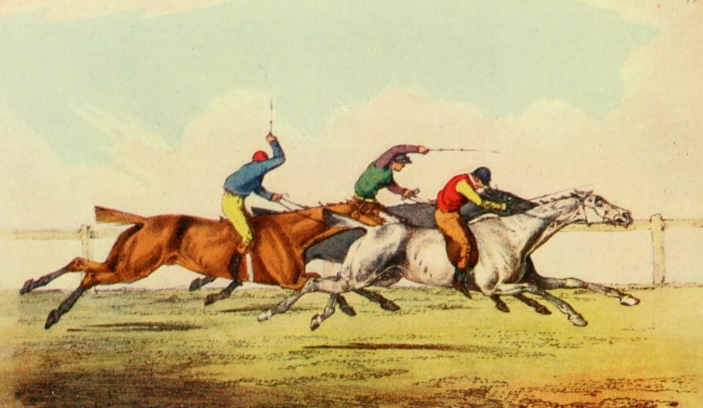 National Sports of GB 1903 Doing their best Canvas Art - Henry Alken (24 x 36)