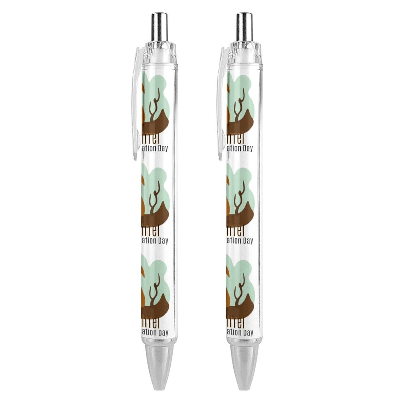 National Squirrel Appreciation Day Ballpoint Pen Retractable Pens Black ...