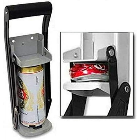 National Standard Wall Mount Steel Manual Can Crusher