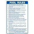 thumbnail image 1 of National Stock Sign SC Pool Rules 24 inch X 36 inch 2436SCPL, 1 of 2