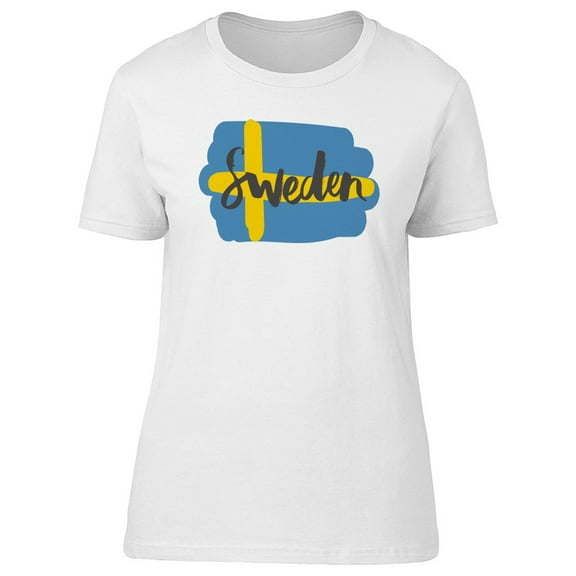 National Swedish Flag Sweden T-Shirt Men -Image by Shutterstock, Male x-Large