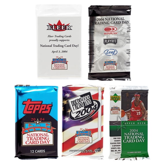 National Trading Card Day Set (4 Packs)