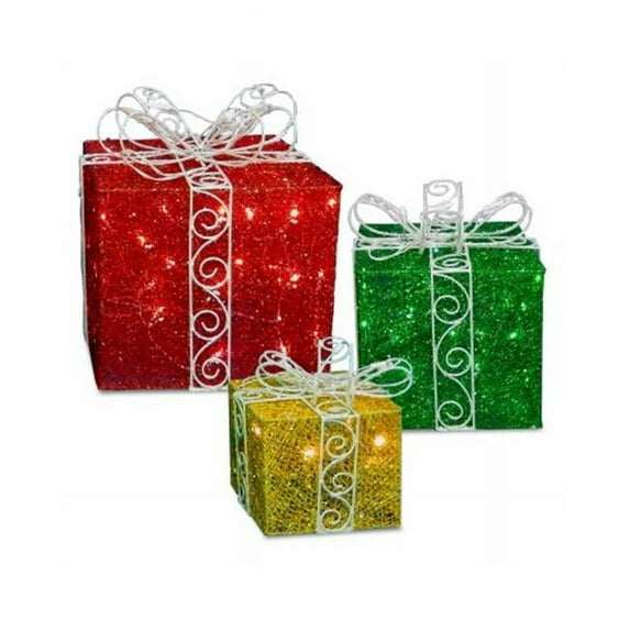 National Tree 208466 Hw Led Gift Box Set DF-100001