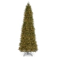 thumbnail image 1 of National Tree Company 12 ft. Jersey Fraser Fir Pencil Slim Tree with Clear Lights, 1 of 4