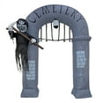 thumbnail image 1 of 12 ft. Inflatable Halloween Ghost Arch, 7 White LED Lights, 1 of 4