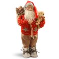 thumbnail image 1 of National Tree Company 17.7 in. Standing Santa with Christmas Tree Sweater, 1 of 2