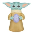 thumbnail image 1 of National Tree Company 18 in. Inflatable Easter Baby Yoda - 18 in, 1 of 3