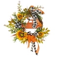thumbnail image 1 of 26 in. Harvest Country Car and Sunflowers Wreath, 1 of 4