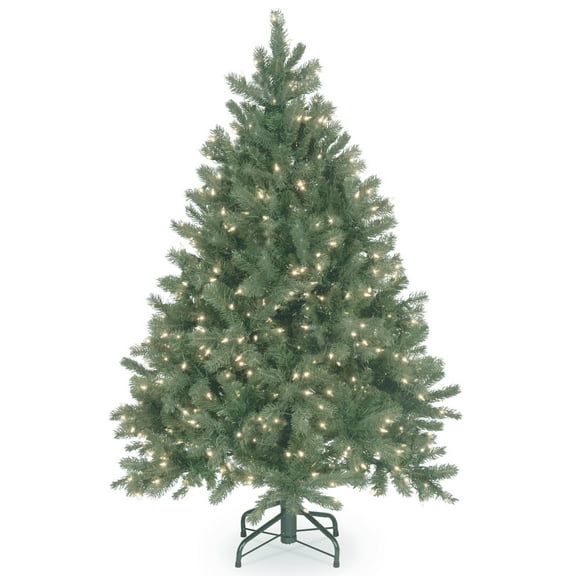 National Tree Company 4.5 ft. Downswept Douglas® Blue Fir Tree with Clear Lights