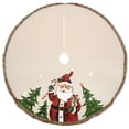 thumbnail image 1 of National Tree Company 48" Rural Homestead Collection Santa Tree Skirt, 1 of 5