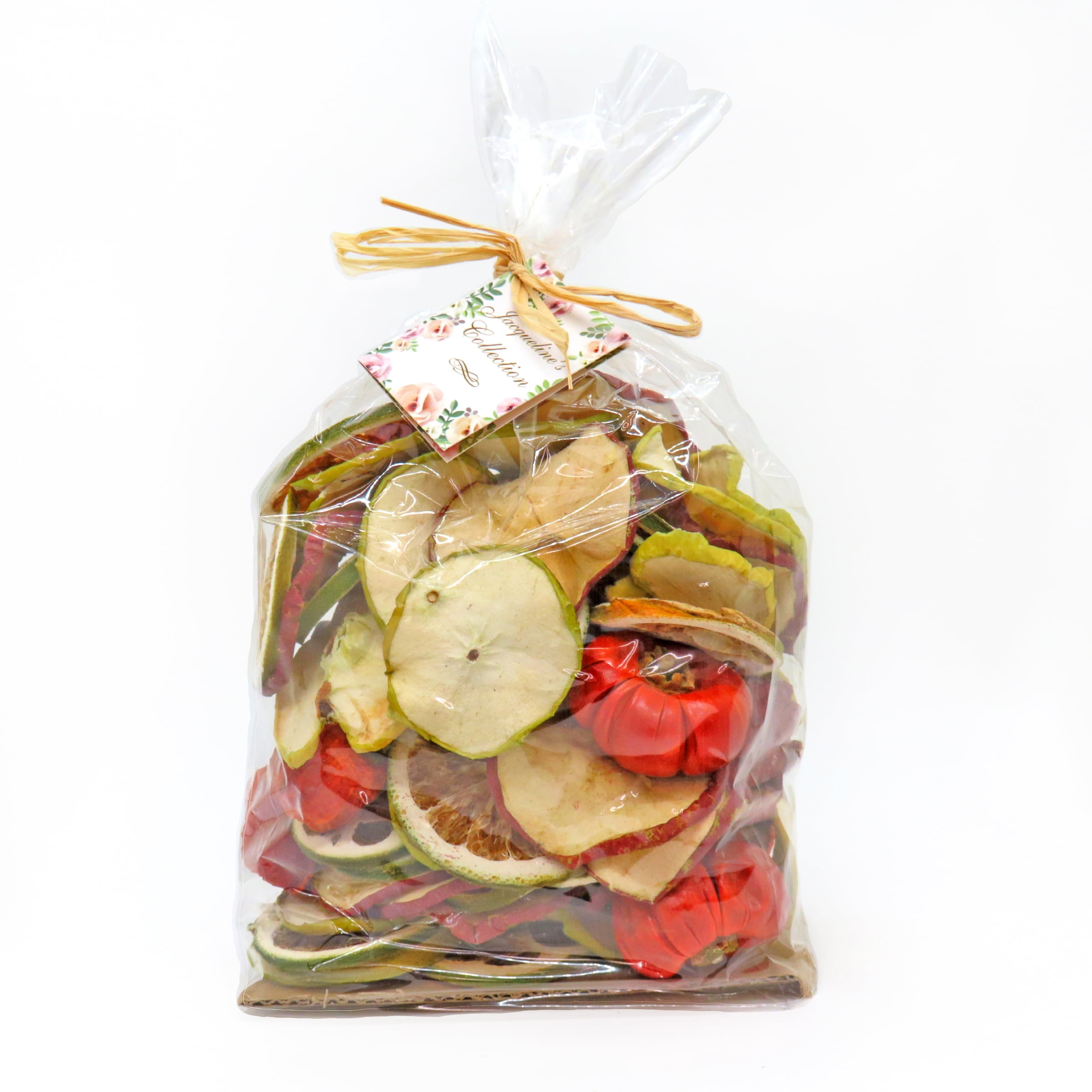 National Tree Company 6" 250 Gram Mixed Potpourri Red and Green Apples