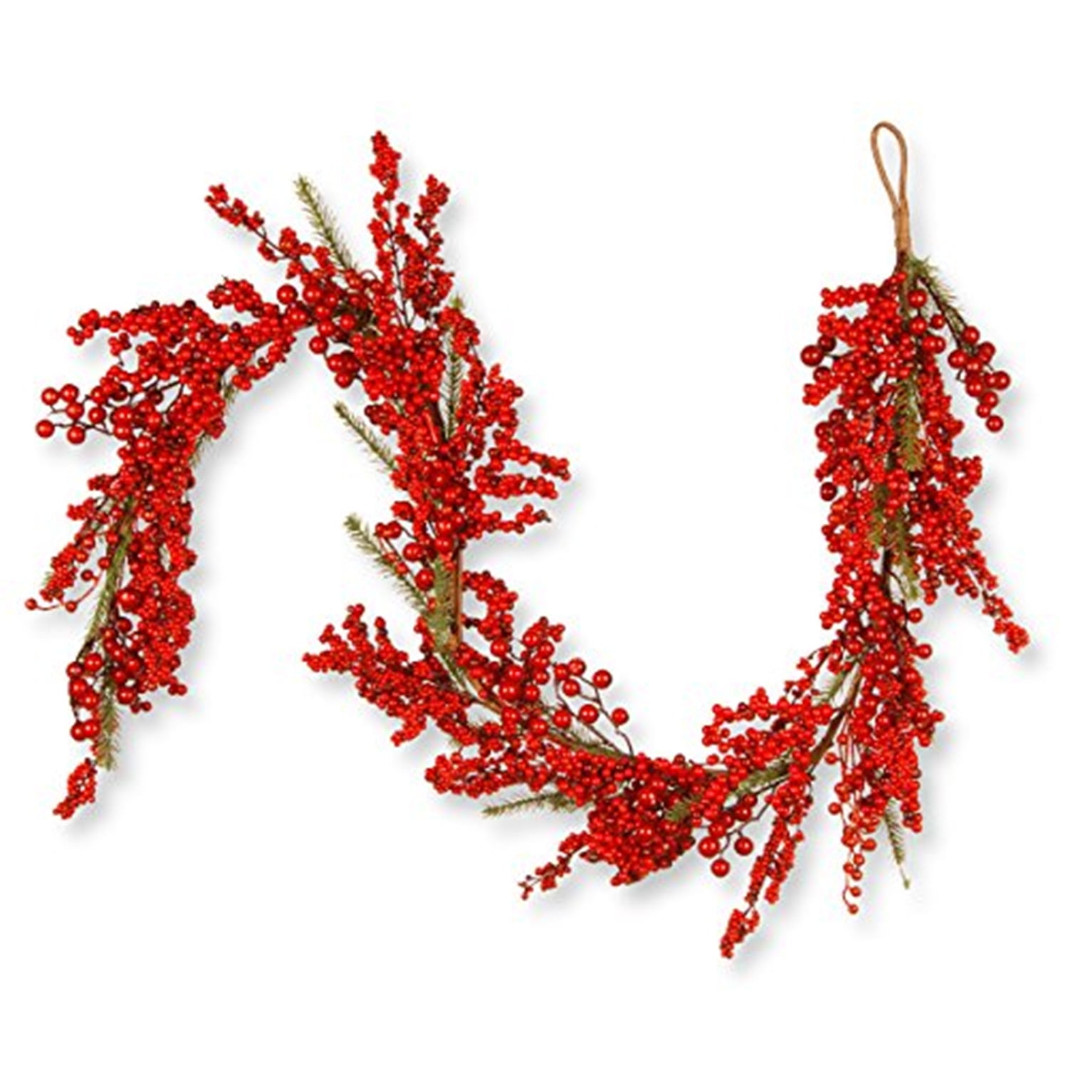 National Tree Company 6 ft. Red Berry Decor Garland