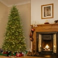 thumbnail image 1 of National Tree 7.5' Pre-Lit Medium Northern Spruce Memory-Shape Artificial Christmas Tree with LED, 1 of 8