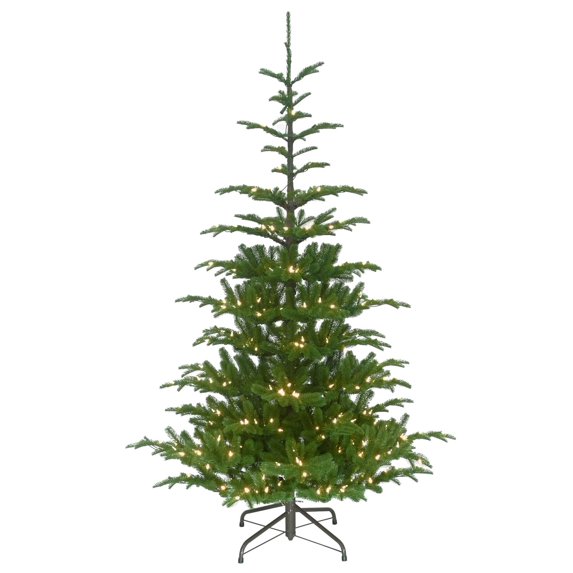 National Tree Company 7.5 ft. Norwegian Spruce Tree with Clear Lights