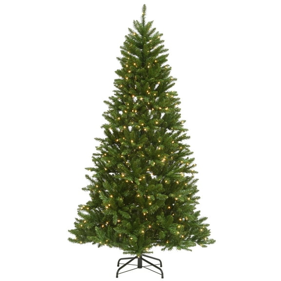 National Tree Company 7.5 ft. Peyton Spruce Tree with Clear Lights