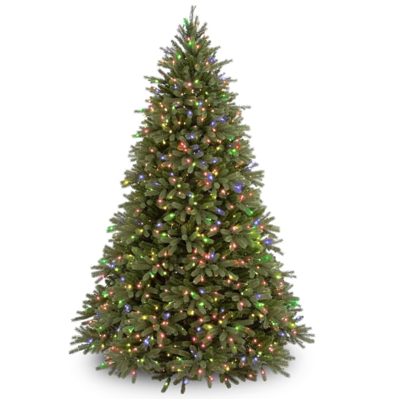CC Christmas Decor 9’ Pre-Lit Jersey Fraser Fir Artificial Christmas Tree - Multi-Color Lights