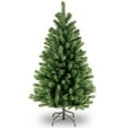 thumbnail image 1 of National Tree Company Artificial Full Christmas Tree, Green, North Valley Spruce, Includes Stand, 4 Feet, 1 of 5