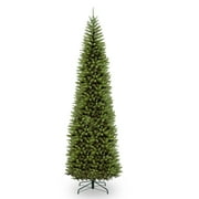 National Tree Company Artificial Slim Christmas Tree, Green, Kingswood Fir, Includes Stand, 12 Feet