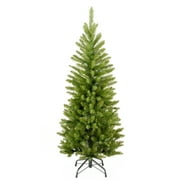 National Tree Company Artificial Slim Christmas Tree, Green, Kingswood Fir, Includes Stand, 4 Feet