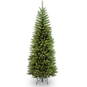 National Tree Company Artificial Slim Christmas Tree, Green, Kingswood Fir, Includes Stand, 6.5 Feet