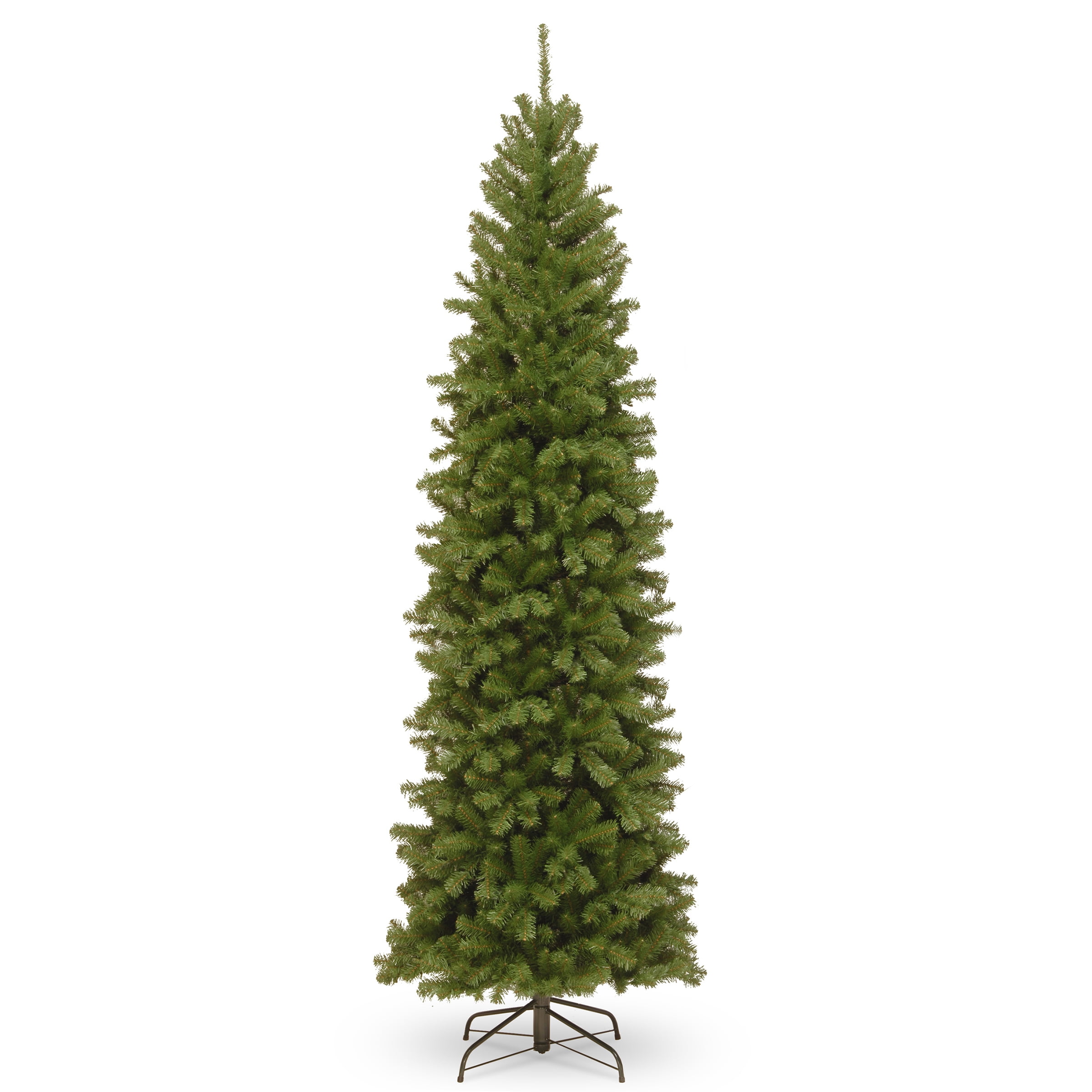 National Tree Company Artificial Slim Christmas Tree, Green, North