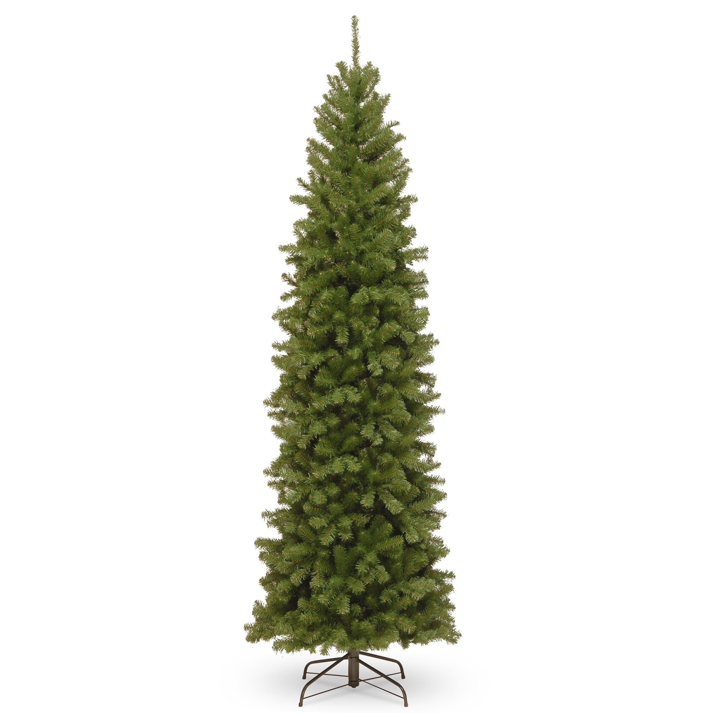 National Tree Company 9 ft. Artificial Slim Christmas Tree, Green ...