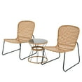 thumbnail image 1 of 31 in. Cascais Collection 3-Piece All-Weather Chat Set, 1 of 6