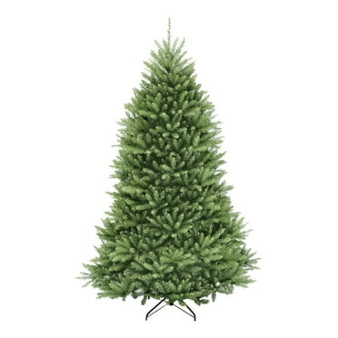 National Tree Company Dunhill Fir 6.5 Foot Unlit Christmas Tree with Metal Stand