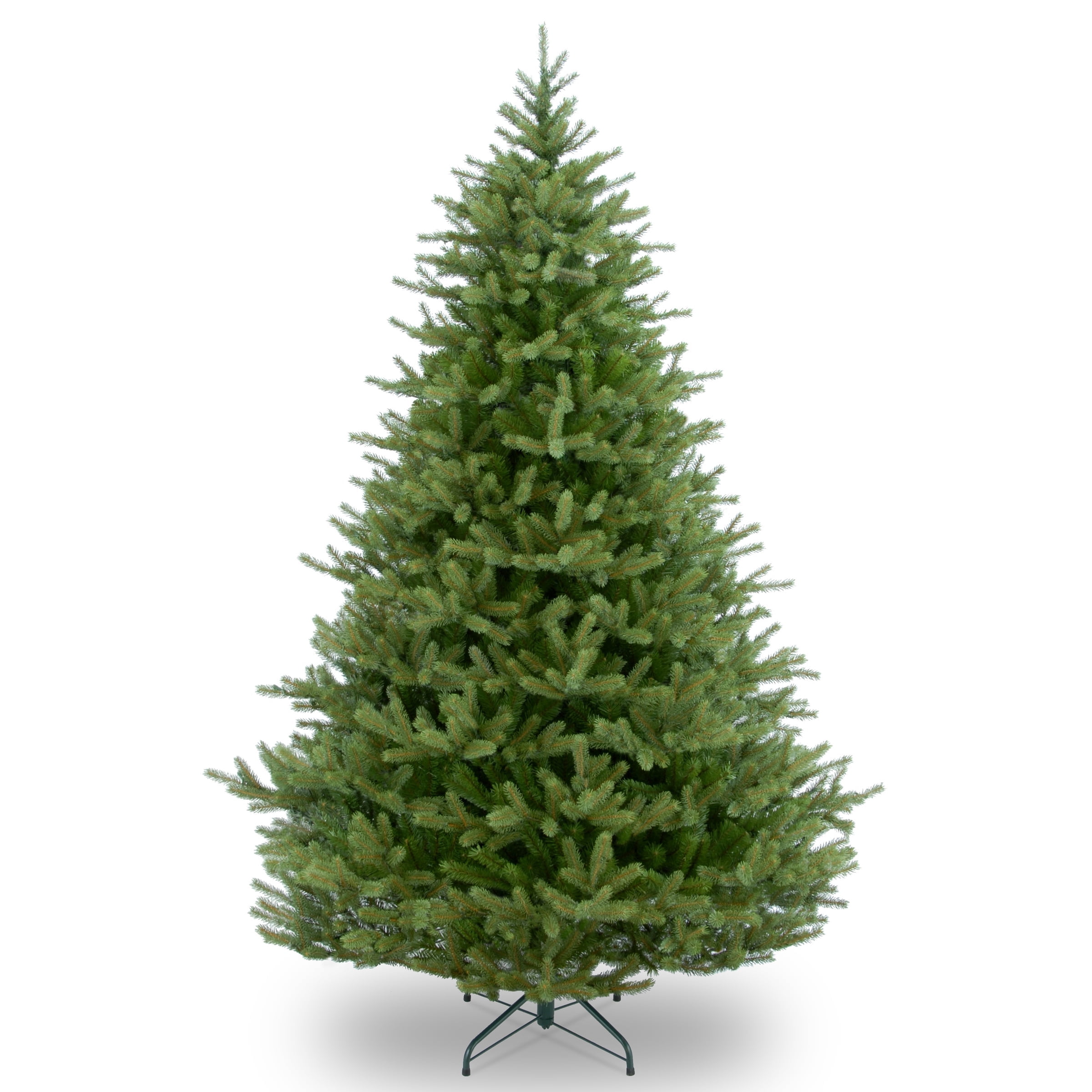 6.5-Foot Green Norway Fir Artificial Christmas Tree with Metal Stand