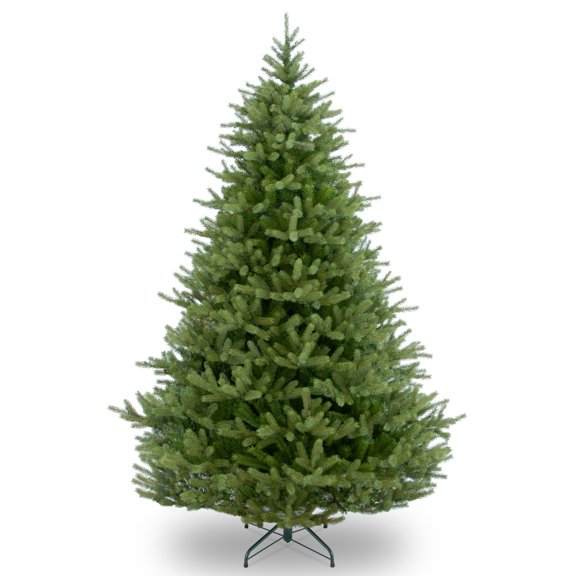 National Tree Company Feel Real® Artificial Christmas Tree, Norway Fir, Green, Includes Stand, 7.5 Feet