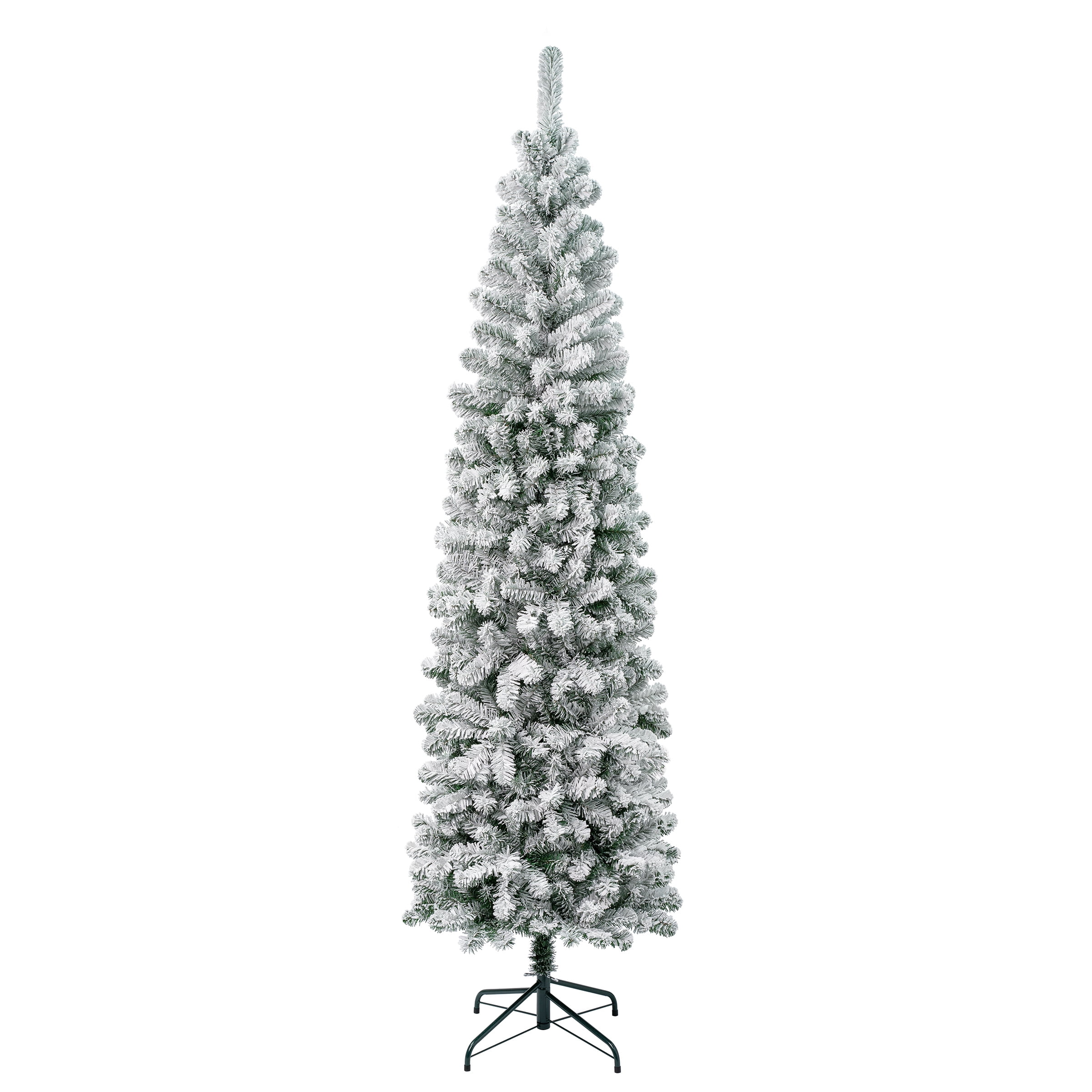 National Tree Company PreLit Artificial Pencil Slim Christmas Tree