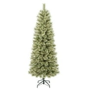 National Tree Company First Traditions Arcadia Pine Cashmere Slim Christmas Tree with Hinged Branches, 6 ft