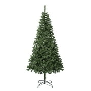 National Tree Company First Traditions Artificial  Linden Spruce Wrapped Christmas Tree, Fire Resistant and Hypoallergenic, 7.5 ft