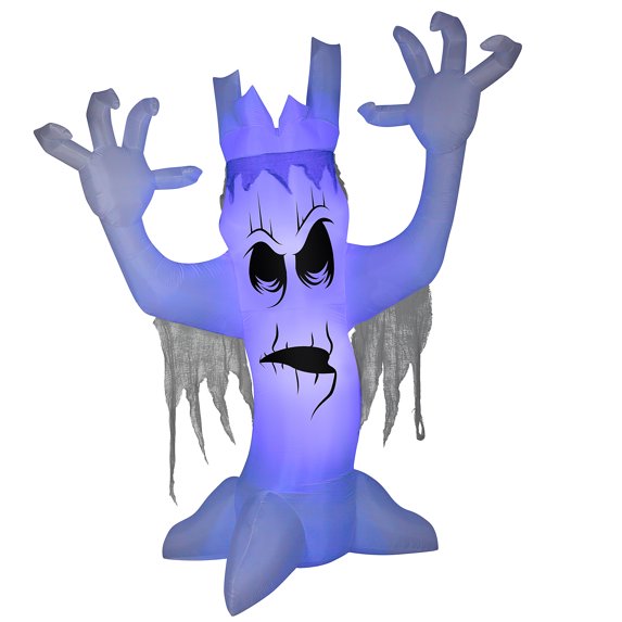 National Tree Company Halloween Inflatable Giant Haunted Tree, LED Lights, 12 Foot