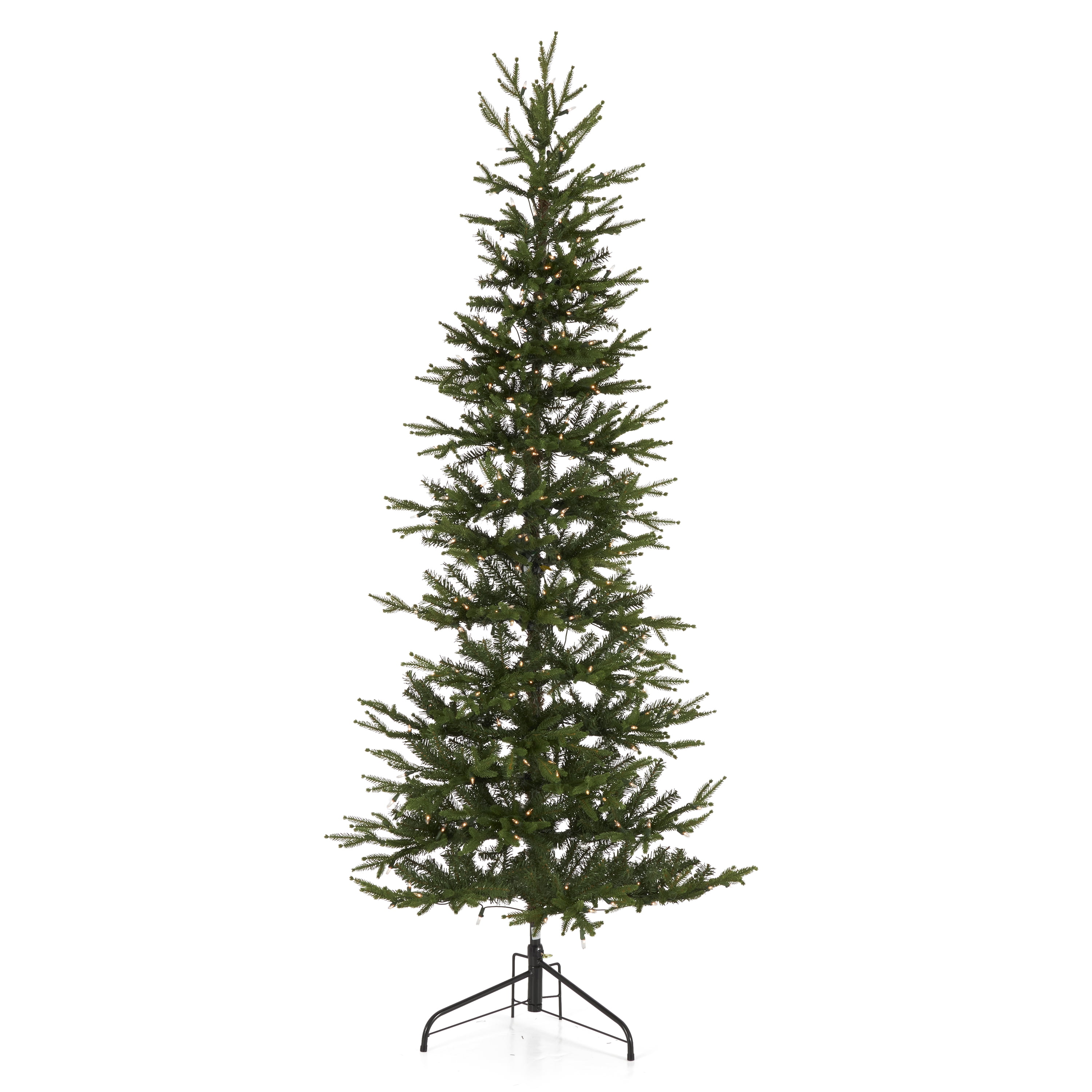 National Tree Company Montgomery 6.5' Clear Prelit Corner Christmas