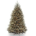 thumbnail image 1 of National Tree Company Pre-Lit Artificial Christmas Tree, Blue, Dunhill Fir, Clear Lights, Includes Stand, 7.5 Feet, 1 of 4