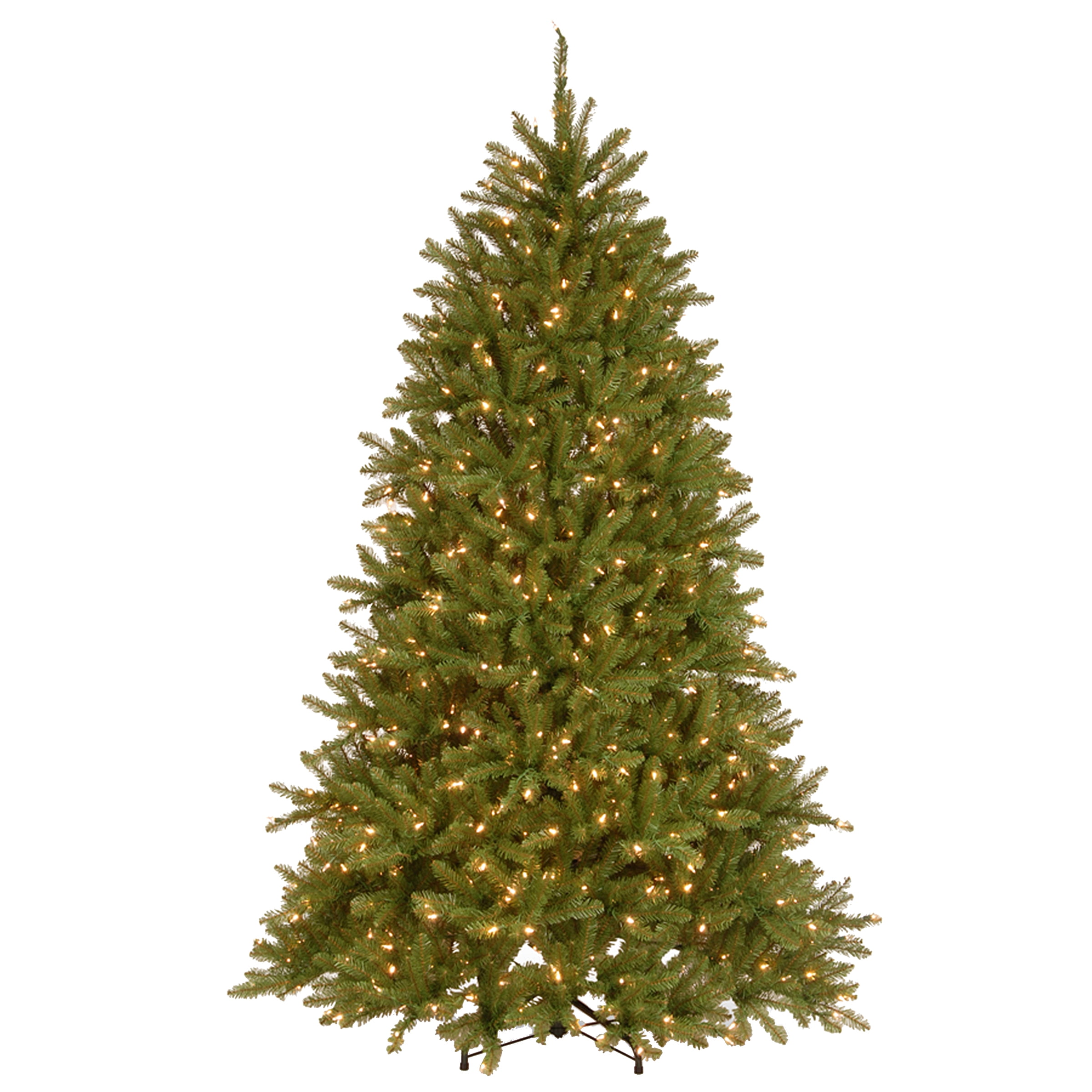 6.5ft Green Fir Artificial Christmas Tree with Dual Color LED Lights