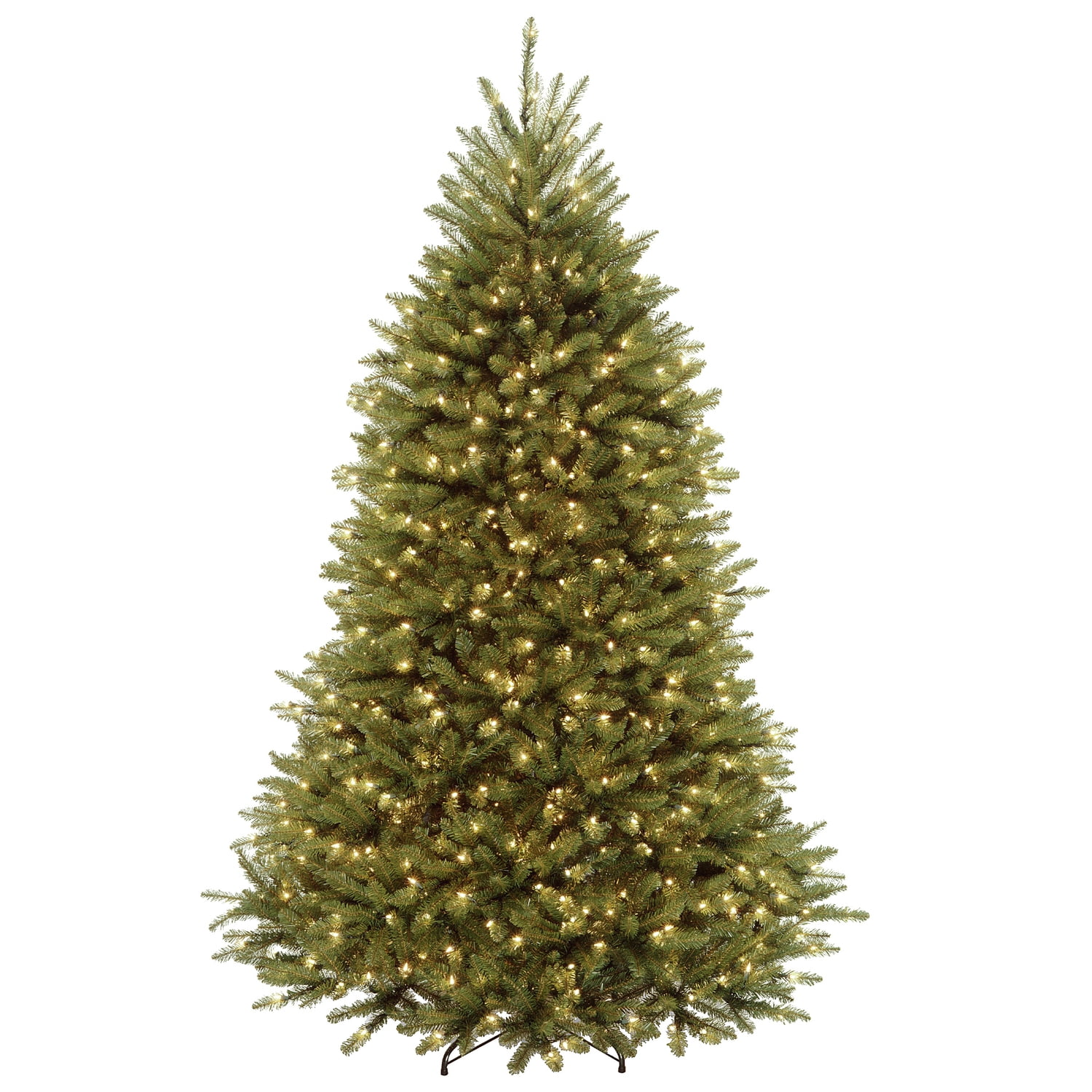 7.5' Green Fir Christmas Tree with Dual Color LED Lights