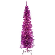 National Tree Company Prelit Tinsel Artificial Christmas Tree