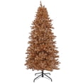 thumbnail image 1 of National Tree Company 9 ft. Pre-Lit Artificial Christmas Tree, Rose Gold, Tinsel, 2000 Warm White LED Rice Lights, Includes Stand, 1 of 5
