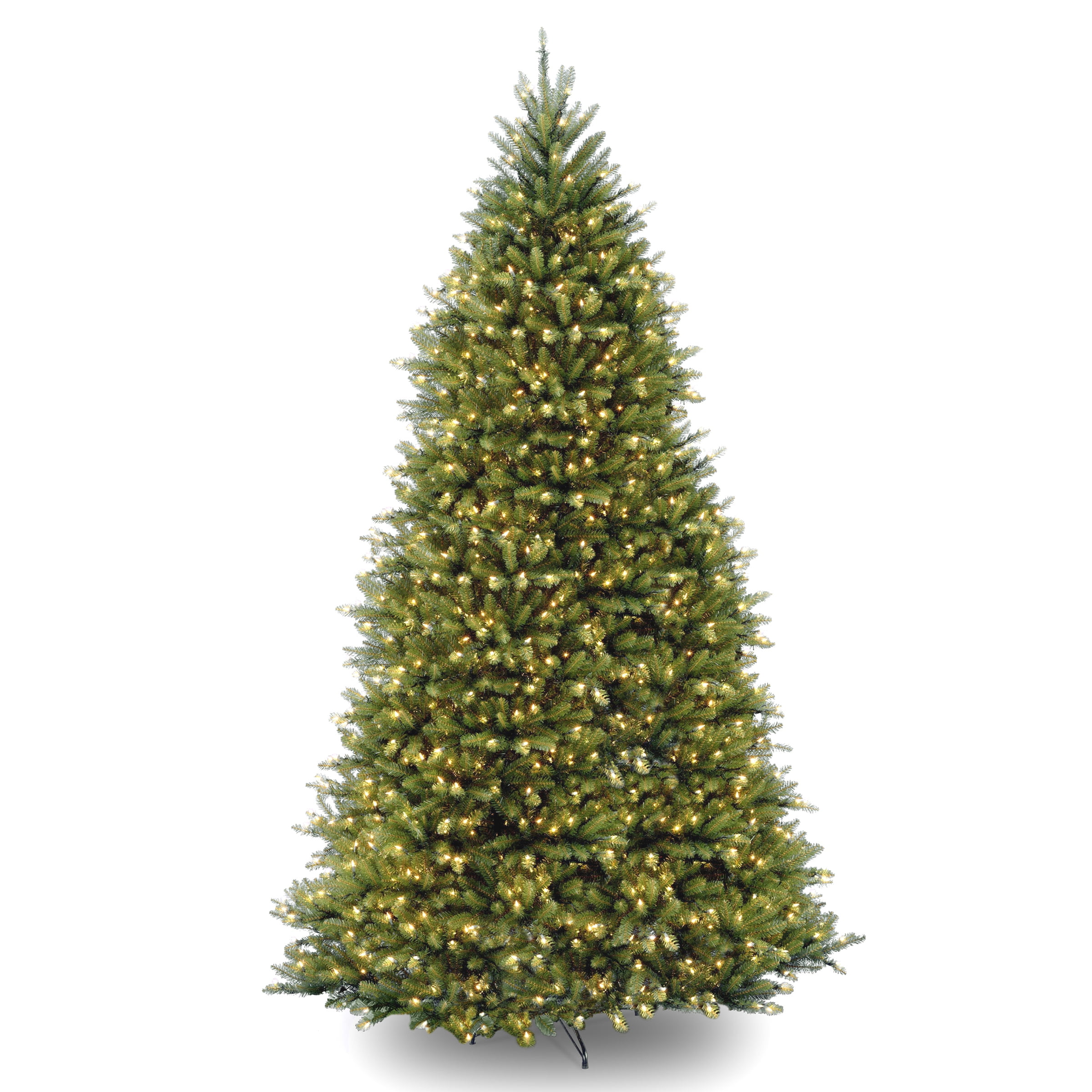 12ft Green Dunhill Fir Christmas Tree with Dual Color LED Lights