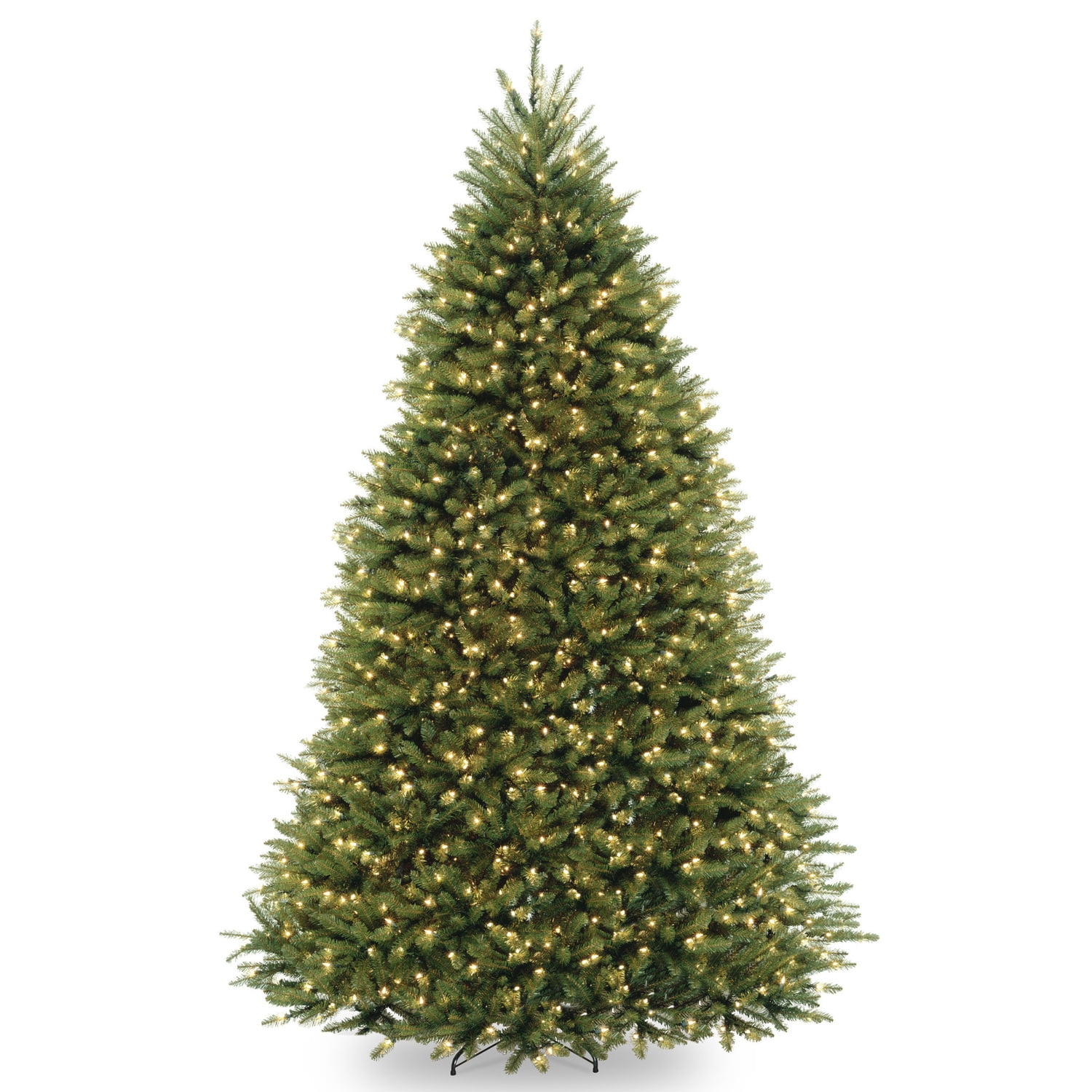 9' Pre-Lit Dunhill Fir Hinged Artificial Christmas Tree with Clear Lights