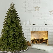 National Tree Company 6.5 ft. Feel Real® Downswept Douglas Fir Artificial Christmas Tree, Full, Unlit, Includes Stand
