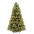 thumbnail image 1 of National Tree Company Pre-Lit 'Feel Real' Artificial Full Downswept Christmas Tree, Green, Douglas Fir, Dual Color LED Lights, Includes Stand and PowerConnect, 7.5 feet, 1 of 3